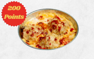 Fazoli's Rewards and Points 23 Baked chicken parmigiana