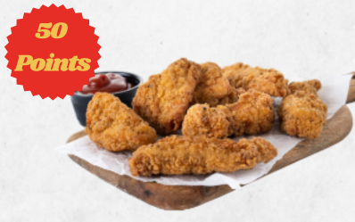 Fazoli's Rewards and Points 9 Fried mozzarella bites